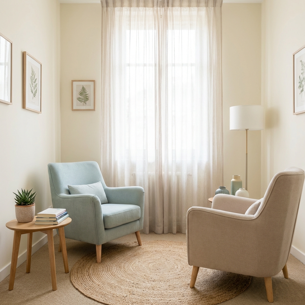 Conforto da terapia online